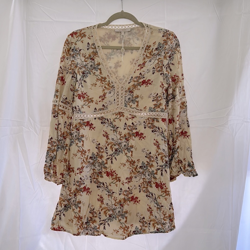 WAYF Floral Dress